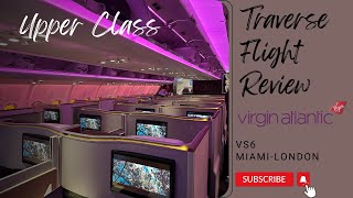 Virgin Atlantic Upper Class A330-900neo Business Class Review Miami - London Heathrow