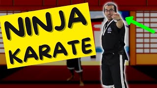 Ninja Karate Lesson For Kids | Dodge the Shuriken! | Dojo Go (Week 28)