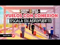 Vuelo con escala o vuelo de conexión: paso a paso cómo cambiar de avión