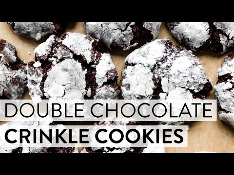 Double Chocolate Buckwheat Crinkle Cookies by Aran Goyoaga