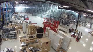 Timelapse bouw OSR in distributiecentrum Apeldoorn