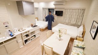 【キッチン家電完備】ファミリーも安心！30㎡の都内マンション風ホテル宿泊レビュー