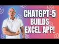 Watch ChatGPT-5 Build a Full Excel VBA Application