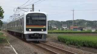 【八高線】 1170E 209系3100番台（りんかい顔） 20135.19