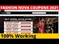 Fashion Nova Coupons 2023 | Coupon Code for Fashion Nova - 100% Working