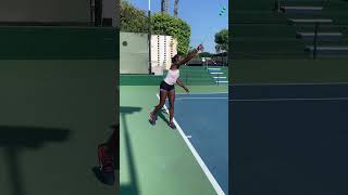 ServeMaster training by WTA Pro Tennis Player Alycia Parks