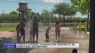 Earth hit an unofficial record high temperature this week – and stayed there