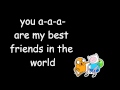 Adventure Time: What am I to you LYRICS HD