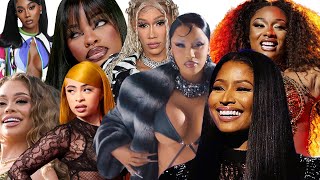 BillBoard TOP 10 Female Rappers List! Cardi b X BIA
