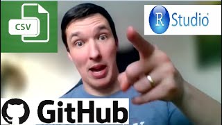R Shorts: Reading a CSV from GitHub to R Studio
