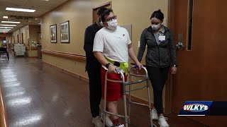 UofL Frazier Rehab helps local boy to recovery after traumatic brain injury