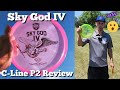 NEW Discmania Simon Lizotte Sky God IV C-Line P2 | Disc Golf Review | PUTTER off of the TEE?