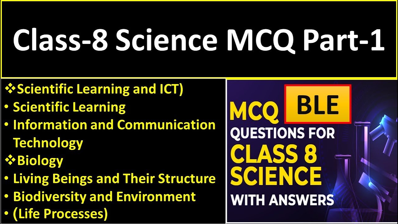 Class 8 Science BLE MCQ Part-1 - YouTube