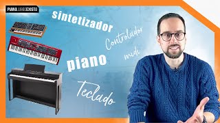 🔴 DIFERENCIA entre PIANO y TECLADO 🎹