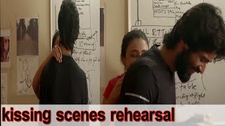 Arjun Reddy  movie kissing scenes rehearsal | Vijay Deverakonda | Shalini | Radhan |