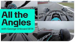 Onboard: All the Angles of George Driving W14!