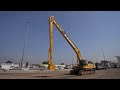 komatsu pc450lc long boom excavator 2016