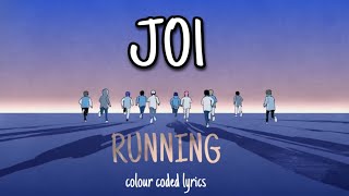 JO1-- Running [JAP/ROM/ENG] Colour Coded Lyrics