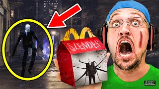 6 YouTubers Who Ordered SLENDERMAN.EXE HAPPY MEAL At 3AM! (FGTeeV, LankyBox & FV FAMILY)