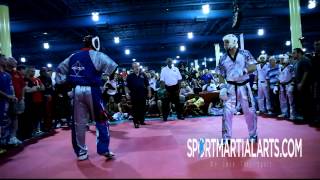 Jadi Tention v Cass Sigmon - 2013 US Open ISKA World M.A. Championships - Team Sparring