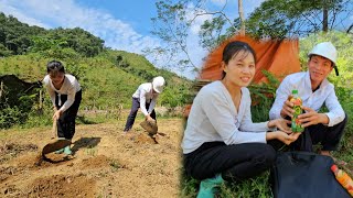 The kind engineer helps Huong plant corn, but her lover's sister gives her a hard time lý thị hương