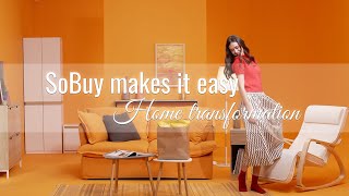 From a simple click to a beautiful home – SoBuy makes it easy