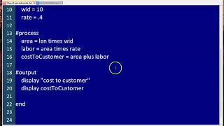 Video: pseudocode to python example