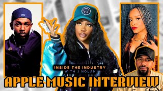 SZA on Kendrick Lamar, Super Bowl Halftime, and Lana Deluxe in Apple Music Interview