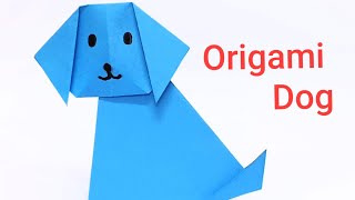 How to make paper origami Dog, easy kids origami