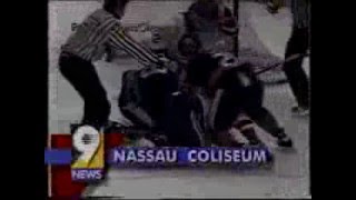 December 26 1993 Sabres at Islanders WOR-TV newsclip highlights