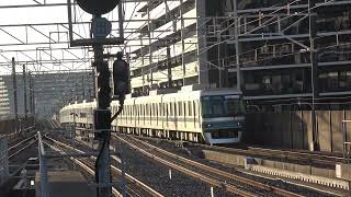 東京メトロ07系 八千代緑が丘駅入線