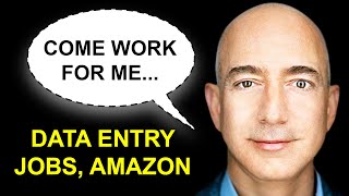 AMAZON DATA ENTRY WORK FROM HOME JOBS! (Remote Jobs at Amazon)