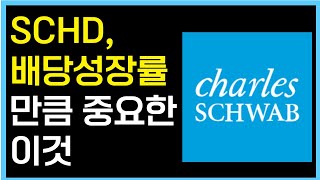 SCHD 천천히 매수해도 되는 이유 (배당성장률과 시세차익)