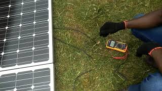 How to connect two solar panels in series and parallel