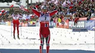 Woman's 30 Km Val di Fiemme 2013  - Marit Bjørgen vs Justyna Kowalczyk