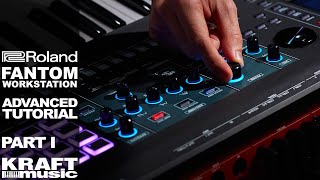Roland Fantom Music Workstation - Advanced Tutorial with Scott Tibbs Part I
