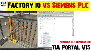 FactoryIO กับ PLC SIEMENS ฝึกเขียนโปรแกรมจำลองการทำงานของระบบ ในโรงงานอุตสาหกรรม | #PLC CENTER