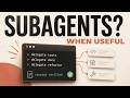 Claude Code Subagents — When They’re Actually Useful