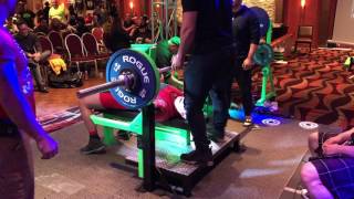 163kg/360lbs benchpress