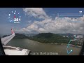 Island Views From The Sky - Thai AirAsia A320neo Full Descent, Landing, Taxi & Park Penang Runway 04