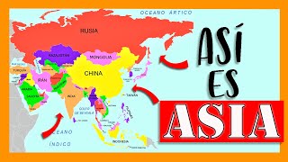 ✅✅El continente más poblado ✅✅ Geografía y Geopolítica de ASIA