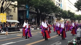 侍 前田利家ONDO舞人 大津通パレード どまつり2015