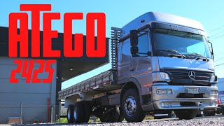 Conhecendo Mercedes Benz Atego 2425 - 2010 | Carros Amigos