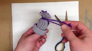 Making a Mini Yarn Hat