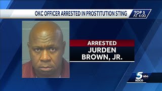 Oklahoma City police officer arrested in joint operation prostitution sting