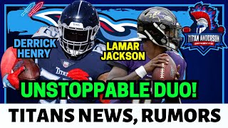 Lamar Jackson with Derrick Henry is a Nightmare for any Defense! | Tennessee Titans & Lamar Jackson?