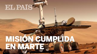 Adiós a OPPORTUNITY, el robot que fue a MARTE para tres meses y resistió 15 años