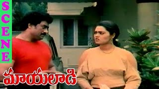 Villan Warning Scene On Silk Smitha | Mayalaadi | Silk Smitha | Kapil Dev | V9 Videos