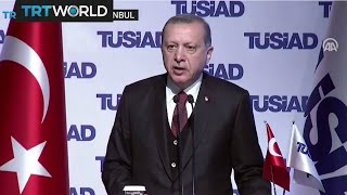 Erdogan Speech: President Erdogan addresses business leaders
