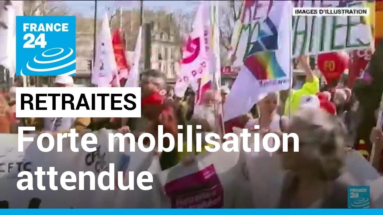 Retraites : Forte Mobilisation Attendue Jeudi Par Les Syndicats Et Le ...